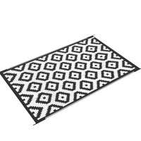 Outdoorlines Outdoor Reversible Rugs For Patio 9X12 Ft Plastic Area Rug Stain Uv Resistant Portable Rv Carpet Plastic Stra