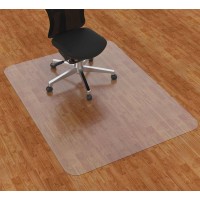 Amyracel Office Chair Mat For Hardwood Floor, 36??X 48??Clear Desk Chair Mat For Hard Floors, Easy Glide Floor Protector Mat For Office Chairs