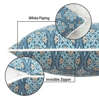 Magpie Fabrics Pack Of 2 Outdoor Indoor Lumbar Pillow Covers 12