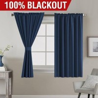 Hversailtex 100 Blackout Curtains For Living Room Thermal Insulated Noise Reducing Window Drapes For Bedroom Light Blocking Ro