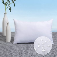 Miulee 14X22 Pillow Insert Throw Pillow Insert, Outdoor Pillows Water-Resistant Premium Lumbar Outdoor Pillow Stuffer Sham For Couch Sofa Patio Furniture Cushion Porch Swing