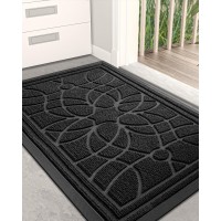 Dexi Front Door Mat Welcome Mat Heavy Duty Non Slip Low Profile Outside Doormat For Entryway Patio Garage High Traffic Areas