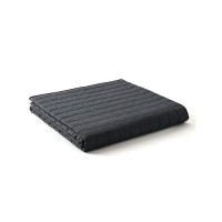 Ynm Exclusive Weighted Blanket Soothing Cotton Smallest Compartments With Glass Beads Bed Blanket For One Person Of 190Lbs I