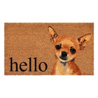 Calloway Mills Brown Chihuahua Doormat 17 X 29