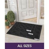 Dexi Door Mat Heavy Duty Outdoor Indoor Doormat Stain And Fade Resistant Non Slip Front Door Mats Patio Entryway Floor Mat 2