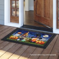 Briarwood Lane Halloween Gnomes Doormat Spooky Humor 30 X 18