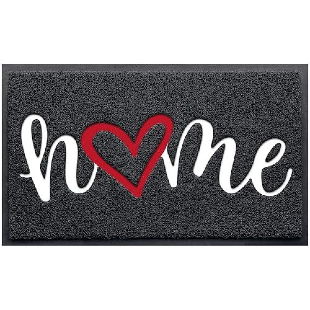 Steplively Door Mat Home Welcome Mats Outdoor And Indoor Heavyduty Lowprofile Nonslip Front Welcome Mat For Home Entrance O