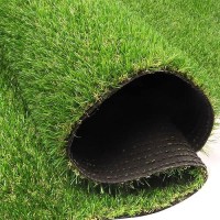 Heyroll Artificial Turf Grass Indoor Outdoor 5 Ft X 46 Ft 08 Inch Realistic Synthetic Fake Grass Artificial Lawn Rug Dog Pets