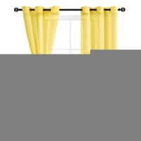 Hiasan Sheer Curtains 90 Inches Long With Tiebacks Light Filtering Airy Voile Textured Drapes Lightweight Window Curtains For B