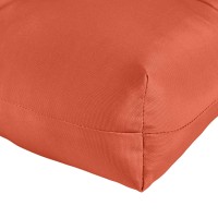 Greendale Home Fashions Outdoor 44 X 22-Inch High Back Chair Cushion, Set Of 1, Rust