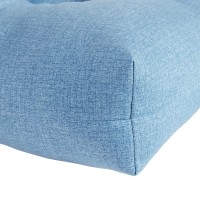 Greendale Home Fashions Outdoor 44 X 22-Inch High Back Chair Cushion, Set Of 1, Denim