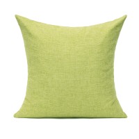 All Smiles Outdoor Green Throw Pillow Covers For Patio Outside Furniture Decorative Grass Sage Apple Lime Solid Cushion 24X24 Set Of 2 For Sofa Bed Couch Sunbrella