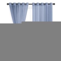 Hiasan Sheer Curtains For Bedroom With Tiebacks Grommet Light Filtering Extra Wide Voile Textured Window Curtains For Living Ro