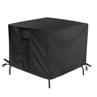 Jungda Outdoor Table Cover,38 Inch Square Patio Table Cover,Waterproof Outside Small Table Cover Furniture Cover - 38 X 38 X 28 Inch