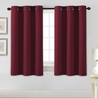 Hversailtex Blackout Curtains For Bedroom Thermal Insulated Room Darkening Living Room Curtains 54 Inch Long Grommet Privacy Pr