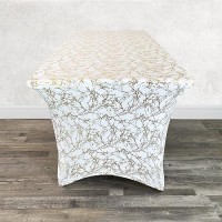 Your Chair Covers Rectangular Spandex Table Covers 6Ft Fitted Tablecloth Wedding Event Patio Table Decorations Elastic Fabric St