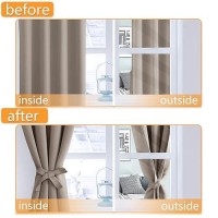 Hiasan Rv Blackout Curtains For Bedroom 52 X 36 Inches Long Thermal Insulated Light Blocking Window Curtains For Living Roo