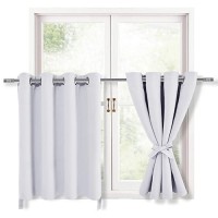 Hiasan Rv Blackout Curtains For Bedroom 52 X 36 Inches Long Thermal Insulated Energy Saving Window Curtains For Living Room