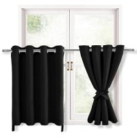 Hiasan Rv Blackout Curtains For Bedroom 52 X 36 Inches Long Thermal Insulated Light Blocking Window Curtains For Living Roo