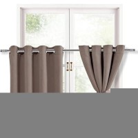 Hiasan Rv Blackout Curtains For Bedroom 52 X 36 Inches Long Thermal Insulated Light Blocking Window Curtains For Living Roo