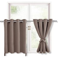 Hiasan Rv Blackout Curtains For Bedroom 52 X 30 Inches Long Thermal Insulated Light Blocking Window Curtains For Living Roo