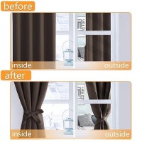 Hiasan Rv Blackout Curtains For Bedroom 52 X 30 Inches Long Thermal Insulated Light Blocking Window Curtains For Living Roo