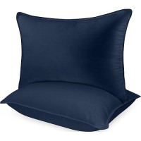 Utopia Bedding Bed Pillows For Sleeping (Navy)  King Size  Set Of 2  Hotel Pillows  Cooling Pillows For Side  Back Or Stomach Sleepers