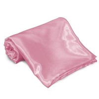 Homiest Pink Satin Flat Sheet Full Flat Sheet Only Full Top Sheet Silky Bedding Flat Sheet For Full Mattress Luxury Ultra So