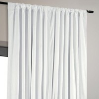 Hpd Half Price Drapes Signature Velvet Thermal Blackout Curtains For Living Room 108 Inch Long 1 Panel Rod Pocket Insulated Bl