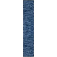 Nourison Essentials Indooroutdoor Navy Blue 22 X 14 Area Rug Easy Cleaning Non Shedding Bed Room Living Room Dining Roo