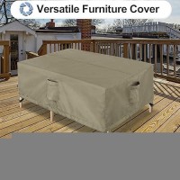 Outdoorlines Outdoor Waterproof Patio Table Furniture Set Covers Rectangle Couch Sectional Cover Outside Weatherproof Patio Fu