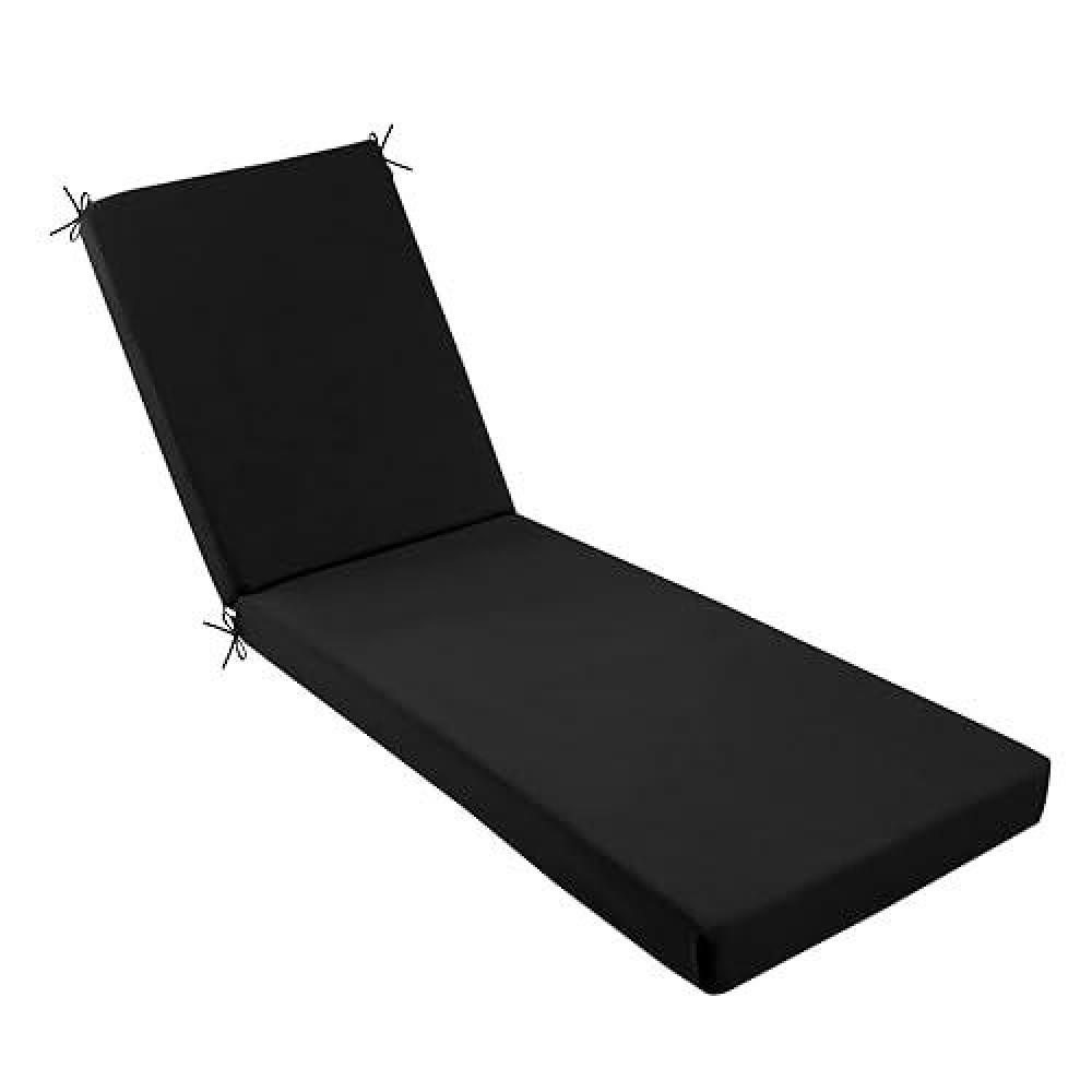 Idee-Home Chaise Lounge Cushions Outdoor  Lounge Chair Cushions Outdoor Lounge Cushions For Outdoor Furniture Weather And Stain Resistant Patio For Lawn Pool