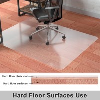 100Piontone Office Chair Mat For Hardwood Floor, 48