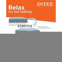 Intex 64107E Durabeam Standard Prestige Air Mattress Fibertech Twin Size 10In Bed Height 300Lb Weight Capacity Pump S