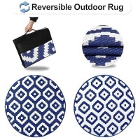 Outdoorlines Indoor Outdoor Rugs For Patio 8 Feet Reversible Outside Carpet Stain Uv Resistant Portable Rv Mats Plastic St