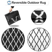 Outdoorlines Indoor Outdoor Rugs For Patio 8 Feet Reversible Outside Carpet Stain Uv Resistant Portable Rv Mats Plastic St