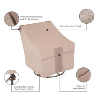 Modern Leisure Monterey Patio Swivel Lounge Chair Cover 2Pack 375 L X 3925 W X 385 H Beige