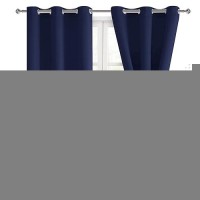 Hiasan Blackout Curtains For Bedroom Thermal Insulated Light Blocking Noise Reducing Window Curtain Panels Tiebacks Included