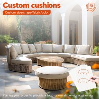 Focuprodu Custom Bench Cushion, Soft And Comfortable Patio Furniture Cushion, Sponge Cushion For Many Scenes, 90+ Colors To Choose From. (Custom Size,Custom Colors)