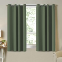 Turquoize Window Treatment Blackout Thermal Insulated Room Darkening Solid Grommet Curtainsdrapes For Bedroom Privacy Assured