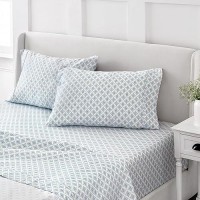 Martha Stewart 100% Cotton Twin Sheet Set - 3 Piece  Soft  Smooth  Durable  Easy Care  16