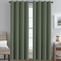 Hversailtex Premium Blackout Thermal Insulated Room Darkening Curtains For Bedroomliving Room Classic Grommet Top 2 Panels