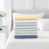 Martha Stewart 100% Cotton King Sheet Set - 4 Piece  Soft  Smooth  Durable  Easy Care  16