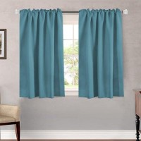 Hversailtex Blackout Curtains Thermal Insulated Window Treatment Panels Room Darkening Blackout Drapes For Living Room Back Tab