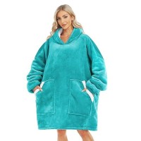 Kipswiza Wearable Blanket Hoodie Oversized Sweatshirt Blankets For Women Men Cozy Warm Hooded Blanket For Adult Teen One Siz