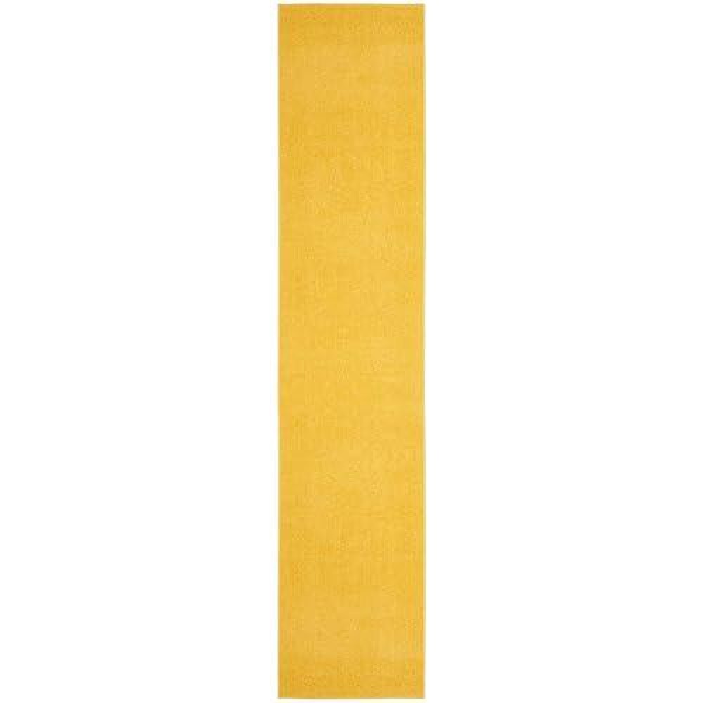 Nourison Essentials Solid Indooroutdoor Yellow 22 X 16 Area Rug Easy Cleaning Non Shedding Bed Room Living Room Dining