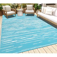 Hebe Outdoor Rug 6X9 For Patios Clearance Waterproof Patio Mat Plastic Straw Rug Reversible Rv Camping Tent Rug Outside Indoor