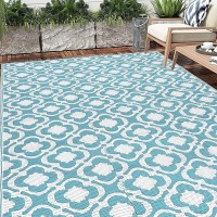 Hebe Outdoor Rug 5X8 For Patios Waterproof Clearance Reversible Patio Mat Plastic Straw Rug Rv Camping Mat Outside Area Rug Ca