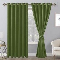 Hiasan Room Darkening Curtains For Bedroom 70 X 84 Inches Thermal Insulated Energy Saving Window Drapes For Living Roomdor