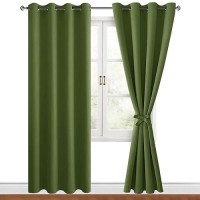 Hiasan Christmas Blackout Curtains For Bedroom 52 X 96 Inches Long Thermal Insulated Energy Saving Window Curtains For Livi